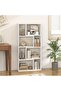 4-Tier Geometric Bookshelf - 7