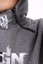 Boy's 2-Piece Set Printed Hooded Zipper Sweatshirt & Pocketed Sweatpants with Elastic Waistband J - 3