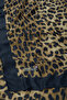Leopard Patterned Bambi Cotton Shawl – Soft Textured Women's Shawl - 3