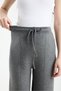 10878-Tie-Up Flexible Palazzo Knitwear Maternity Clothing Trousers - 6