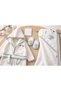 Cotton Giraffe Embroidered Newborn Baby Boy Towel Bathrobe Set Organic-Baby Birth Gift Boxed - 2