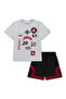 Jordan Mj Dynasty Mesh Patch Set Boys' T-Shirt-Shorts Set 85F561 85F561-023