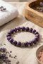 Natural Cheroite Stone Bracelet – Purple Natural Stone, Calmness and Balance Stone 8mm, for Women and Men - 2