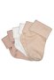 Ecru-Brown Acetate 0-24 Months Sock Sets - 3