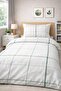 Cotton Duvet Cover Set Junior Aya White