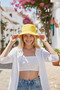 Unisex Cotton Gabardine Bucket Hat Bucket Hat Sun Hat