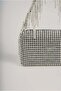 Special Design Tassel Detailed Stone Embroidered Women's Bag - 3