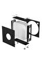 Aluminum Vertical Stand Protective Case for Mac Mini M4-M4 Pro Compact Desktop Solution Black - 5