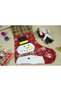 Gift Sock with Snowman PatternRedSize 20x40 cmTextile - 2