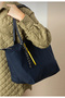 Original Large Volume Waterproof Parachute Fabric Shopper Trendy and Stylish Large Size Shoulder and Arm Bag - 2