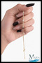 Şahmeran |   Small Cube Detailed Gold Color Vip Hand Chain - 2