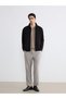 Lcw Vision Black Standard Fit Polo Collar Men's Knitwear Cardigan - 2