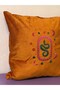 Embroidered Velvet Throw Pillow Cover - 2