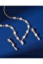 Modern Classic: Crystal Stone Gold Minimalist Set - 5