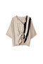 Adjustable Drawstring Colorblock Blouse - 3