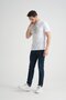 White Men's T-Shirt 100% Cotton Minimalist Design Regular Fit Printed - 4