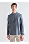Comfortable Fit Dominant Collar Long Sleeve Men's Shirt