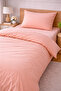 Single Solid Color Duvet Cover Set with Elastic Sheet - 2