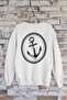 Anchor Printed Cotton 3-Thread Shardoun Unisex Sweatshirt