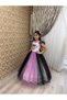 Kuromi Printed Children's Party Dress Birthday Evening Dress
