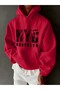 Printed Sweatshirt Hooded Thick Fabric (Unisex)