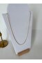 Special Series Snake Model Xp Chain Gold Necklace 55 cm - 3