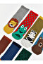 Esvab • Modern & Distinctive Animal Figured Boys' Socks, Pack of 7 - 3