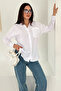 Women's Classic Shirt with Pockets – Blue Tone - 4