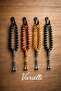 12 Pieces of Decorative Prayer Beads and Hook Hangers Black Small Size Cup Hangers 2 cm