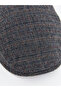 Create Your Style with Uzg Store Anthracite Plaid Pattern Men's Cap Hat - 4