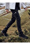 Black Lace-Up Men's Trekking Boots from Guliis Store - 2