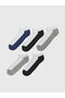 Esvab • Modern & Distinctive Color-Blocked Men's Booties Socks, Pack of 5