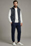 Men's Vest with Sherpa Plush Lining, Full Zipper Pockets, Lamb Outdoor Vest - 2