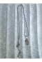Healer El Fatma Ana Eli 316L Stainless Steel Silver Vintage Necklace - 4