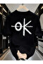 Ok Custom Printed Oversize Cotton Crew Neck T-Shirt
