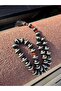 Natural DZi Agate Misbaha 33 Beads | Black & White Striped Prayer Tasbih - 4