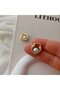 Women's 316L Stainless Steel Heart Earrings with Pearl - Non-Tarnish Anti-Allergy Luxury Steel Jewelry - 3