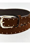 Nevavm Suede Look Women's Belt with a Difference - 4