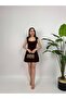 Marie Thick Strap Mini Dress Evening Invitation Graduation Dress - 2