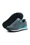 Relaxed Women's Lifestyle Sneakers Casual Shoes Genuine Leather Gray Turquoise 19250 - 3