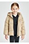 Girl's Zippered Hooded Coat 4445