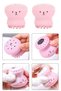 2 Pieces Mini Facial Skin Cleansing Brush - Exfoliating Effect, Silicone Easy Blackhead Remover