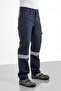 Reflective Technical Multi-Pocket Work Pants - 4