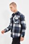 Mavi Regular Fit Double Pocket Winter Checked Plaid Lumberjack Jacket Shirt Tmnaw21Go1166 - 2