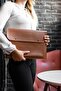 Women Coffee Macbook Air Pro M1/ M2 13 13.3-13.6 14 Inch Notebook Laptop Case Briefcase Portfolio - 2