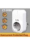 Ct-9186 Surge Protected Power Socket 4000W |   Lightning & Voltage Protection |   Child-Proof Safe Socket - 3