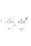 Burlington Bathroom Faucet and Hand Shower Set Chrome 1004-0030 - 2