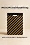 No-2 💎 1 Package Store Bag Striped Black Bag 💎 50 Pieces 1 Pack Reinforced Bags 💎 Size 26X38 - 4