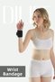 Wrist Bandage for Sports and Daily Use, Wrist Wrap to Assist with Sprains, Right & Left Compatible
