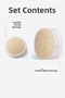 Mini Natural Care Set - Facial Scrub + Body Scrub - Purifying Exfoliating & Pore Tightening 2-Pack - 5